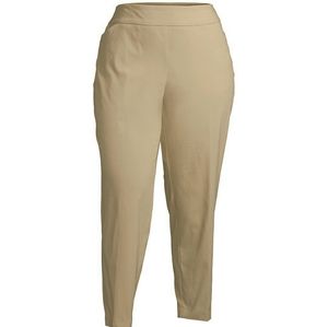 **Sold**NWT Terra & Sky Straight Leg Comfort Waist Pants Tan Sz 14P